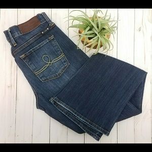 Lucky Brand Sofia ankle boot cut jeans